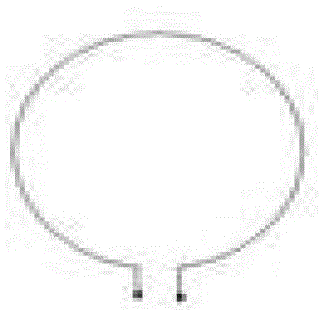 RFID loop antenna matching method and antenna, electronic tag, reader