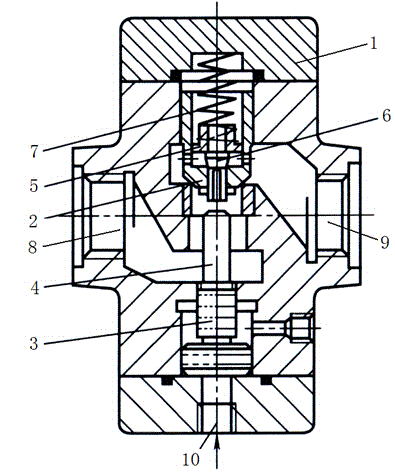 Duplex type hydraulic control one-way valve