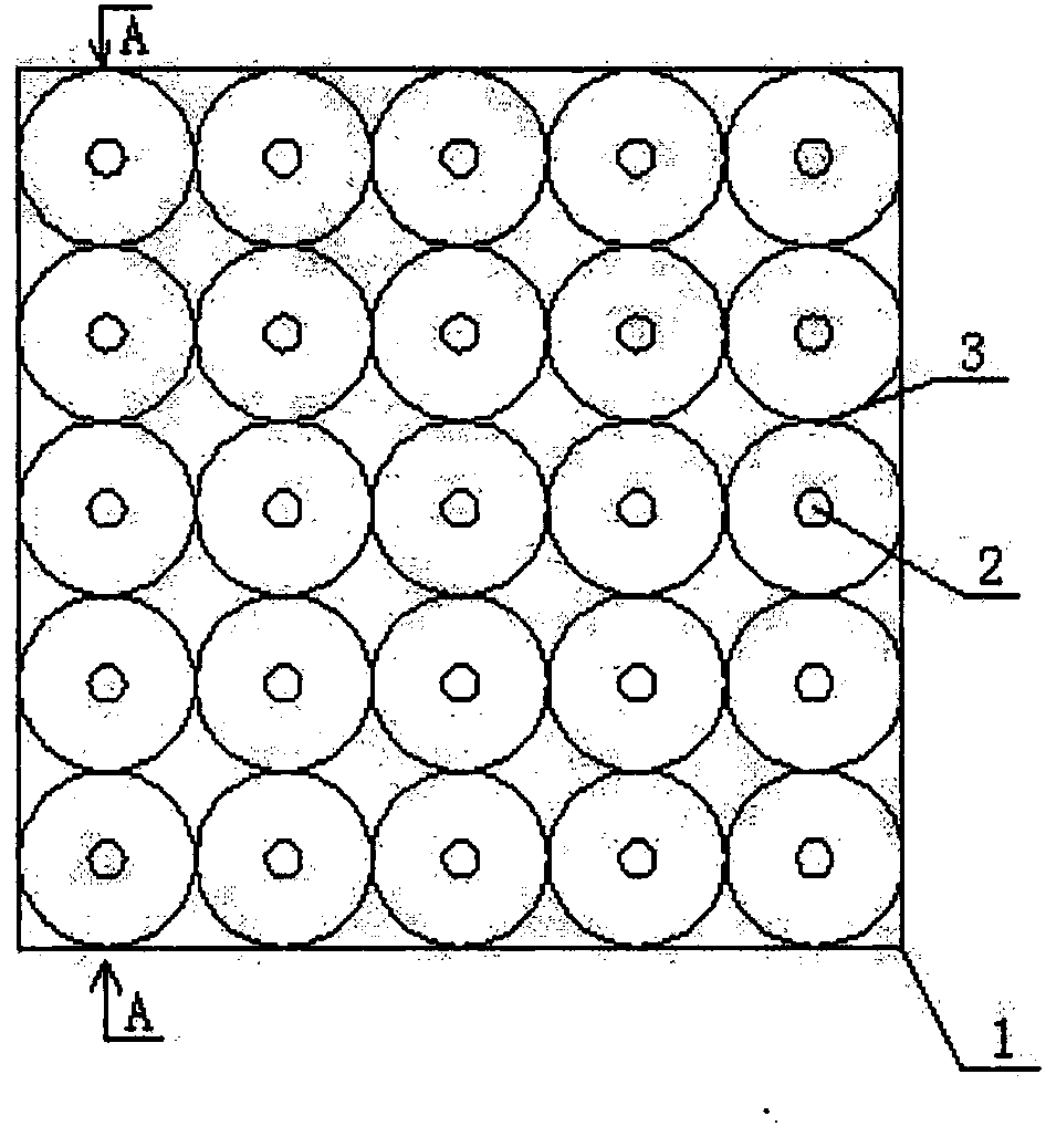 Convex lens corrugation type solar cell silicon substrate and manufacturing process thereof