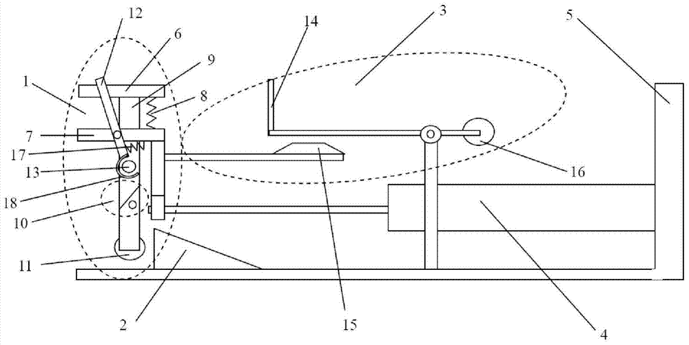 Automatic clamping and releasing device for wire harness processing