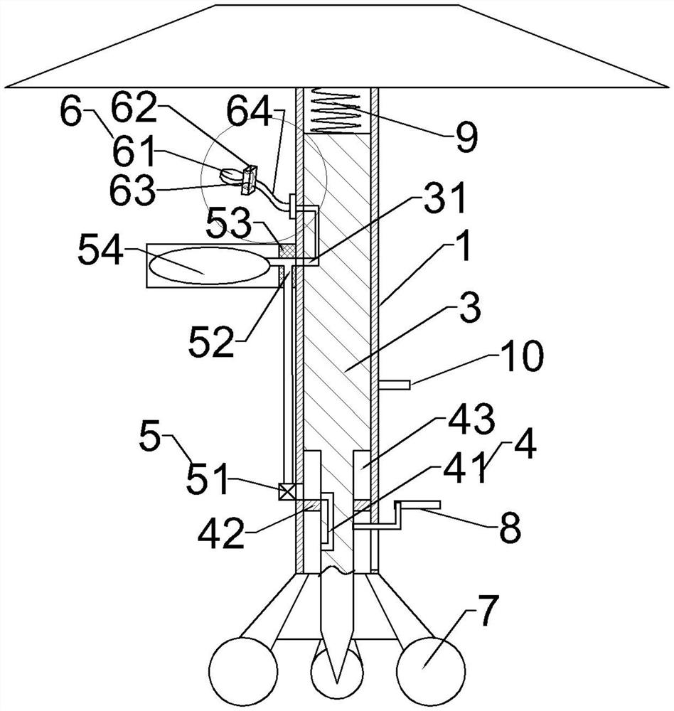 Sorghum hybridization castration auxiliary device