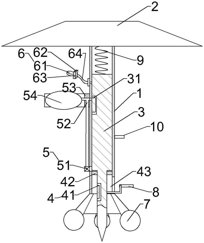 Sorghum hybridization castration auxiliary device