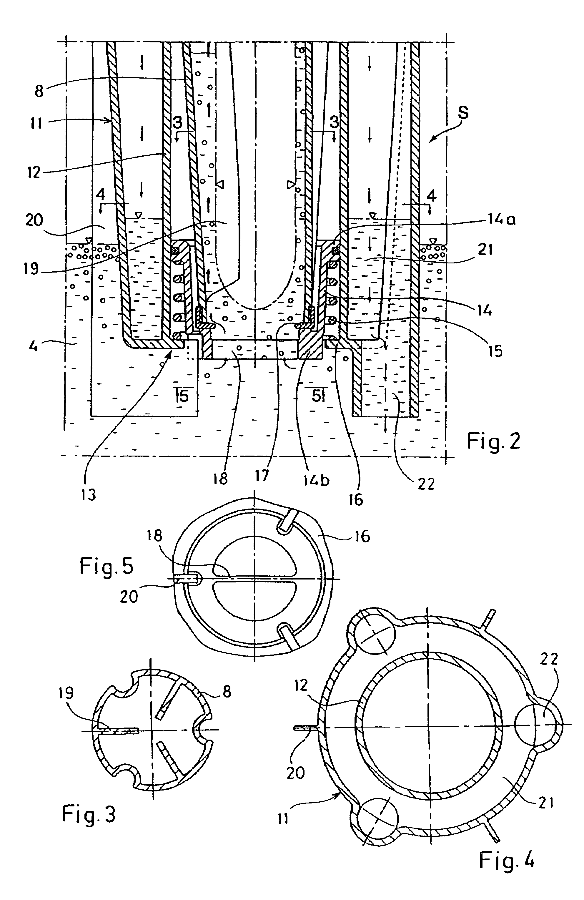 Separation device having a centrifugal rotor