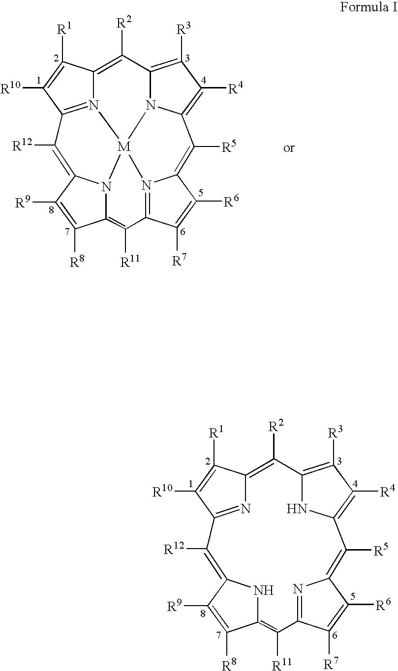 Porphyrins with virucidal activity