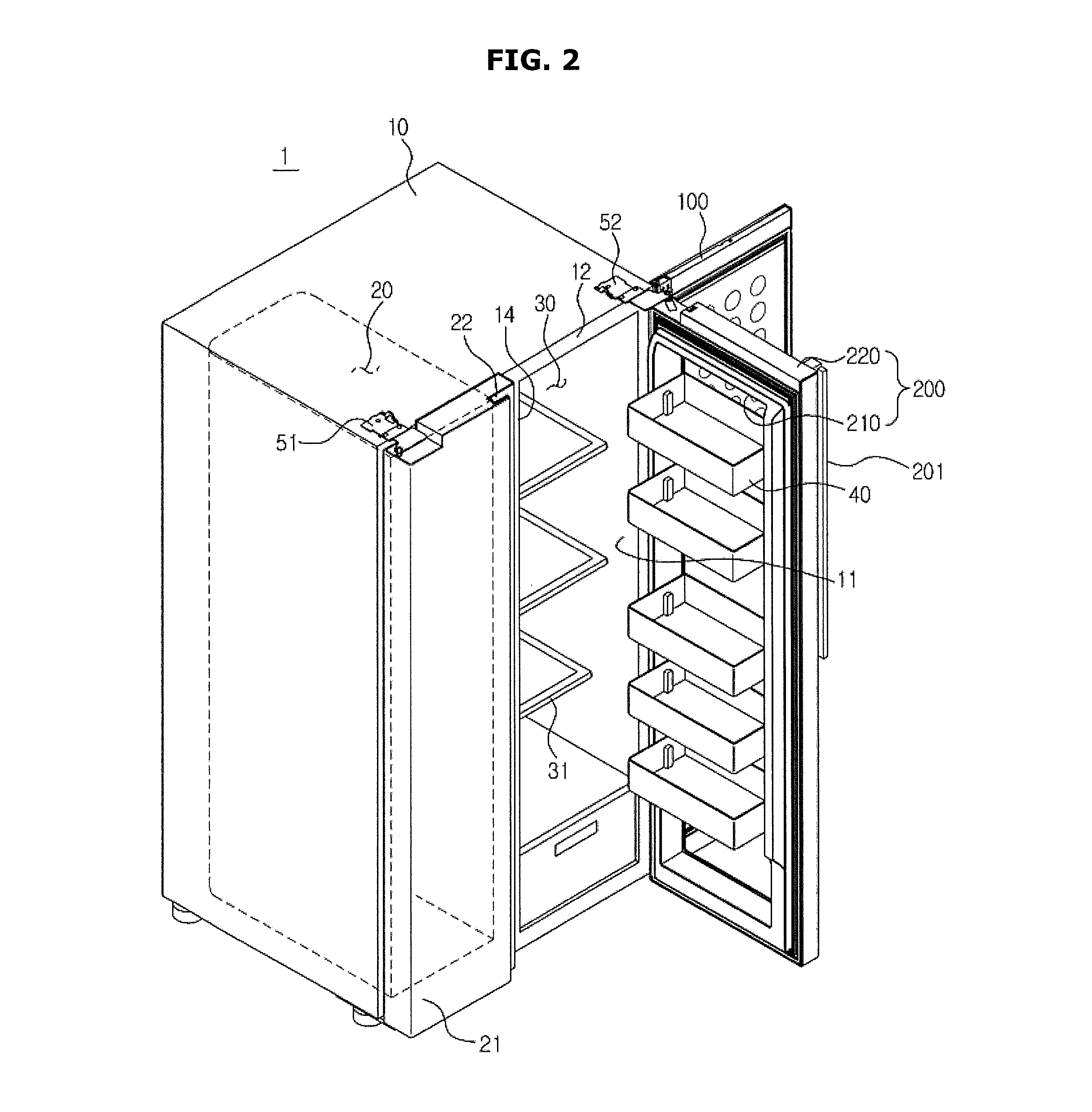 Refrigerator and method of manufacturing inner door thereof