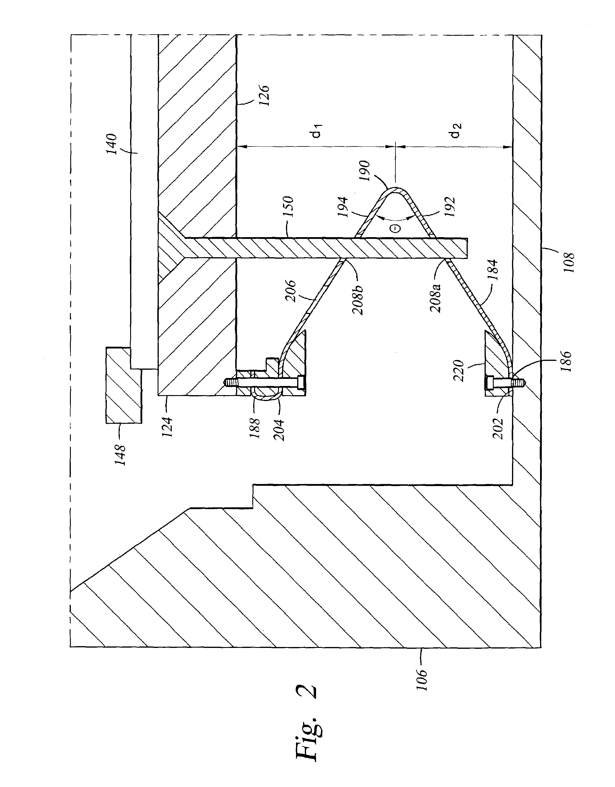 RF current return path for a large area substrate plasma reactor