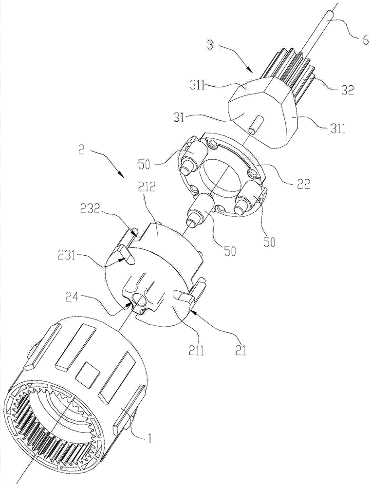 A self-locking one-way transmission mechanism