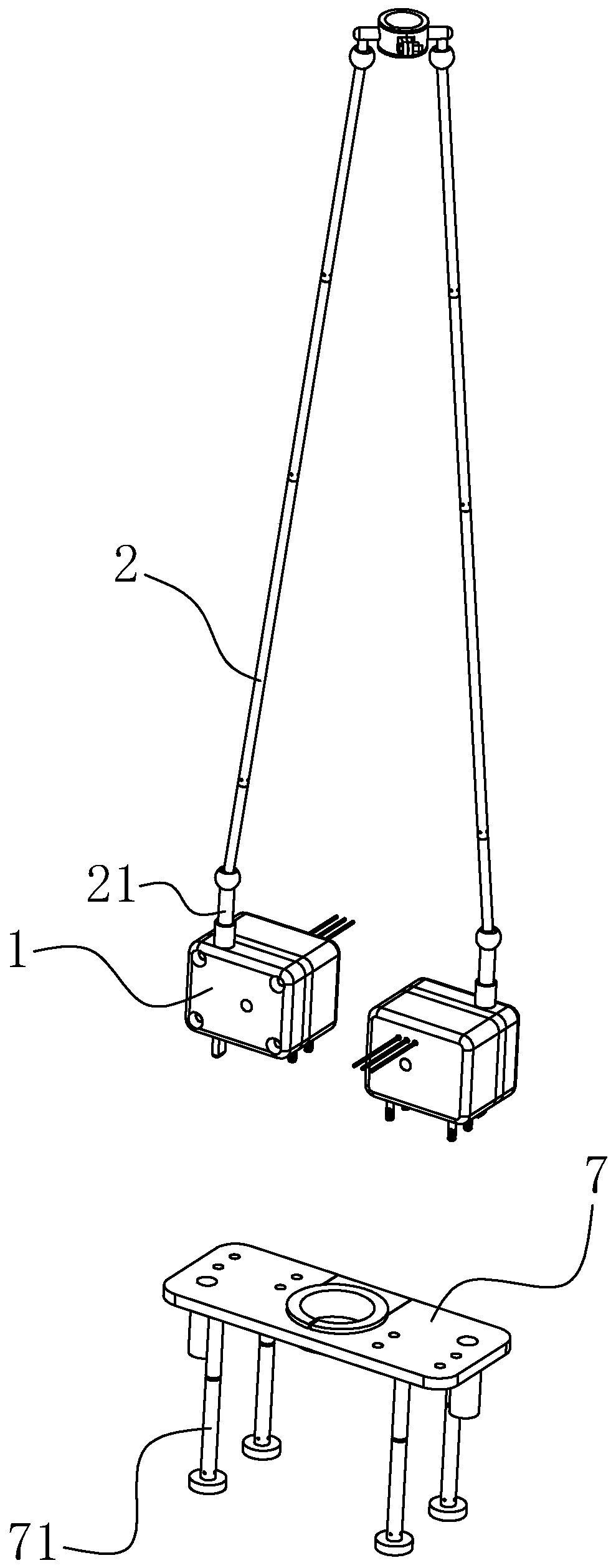 Power generation device capable of utilizing tree