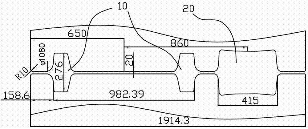 H-shaped steel rolling equipment and method