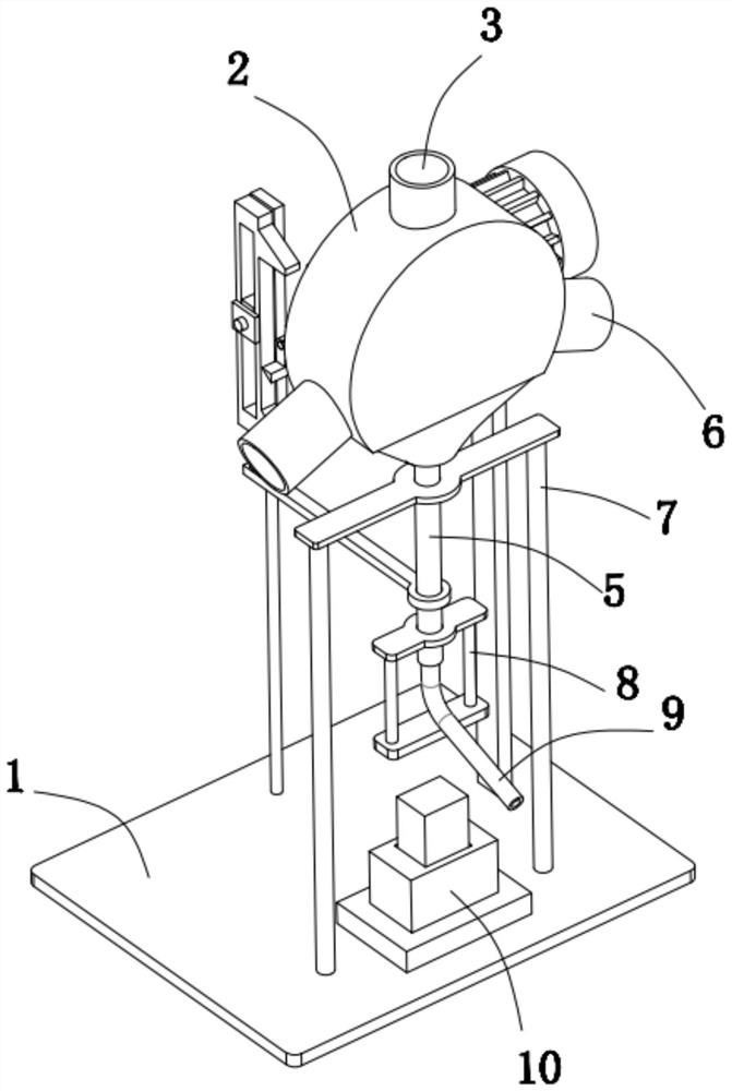 Electric aspirator for removing contents in operating room