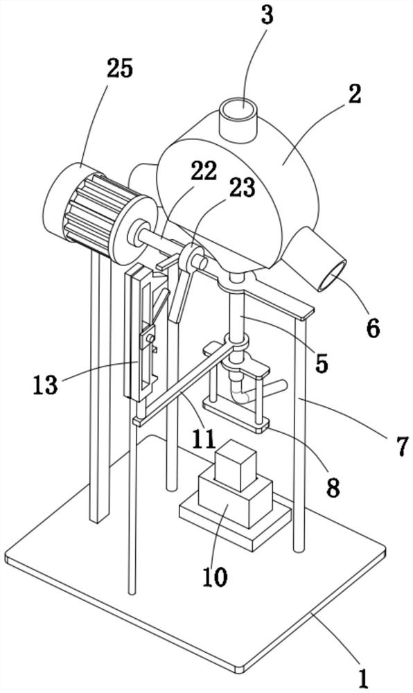 Electric aspirator for removing contents in operating room