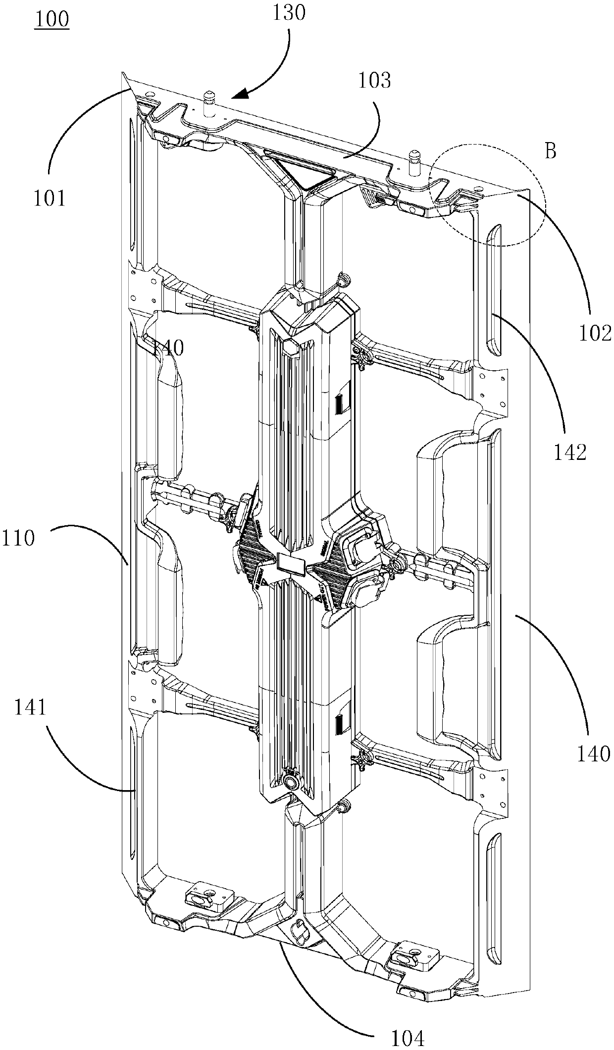 Display assembling module