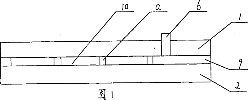 Suspending and balancing pressure type support safety vacuum glass