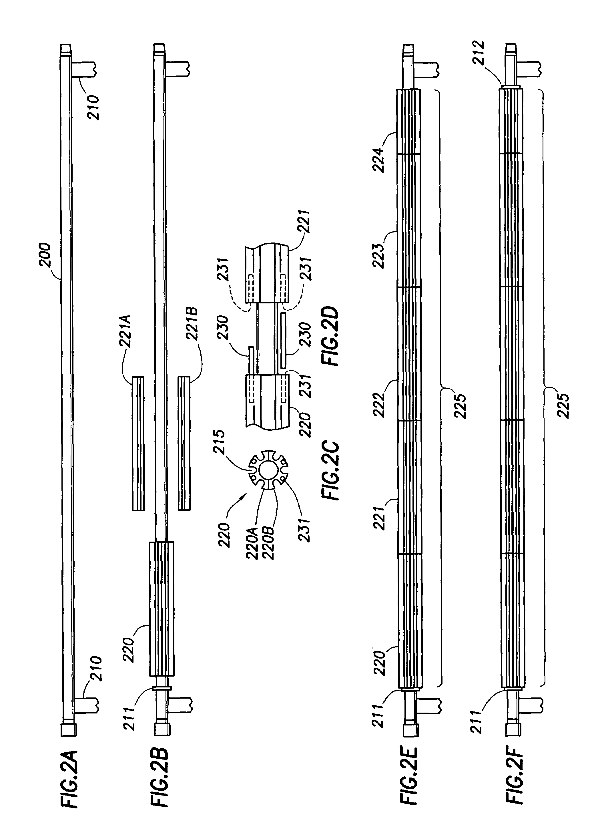 Apparatus and methods for providing VIV suppression to a riser system comprising umbilical elements