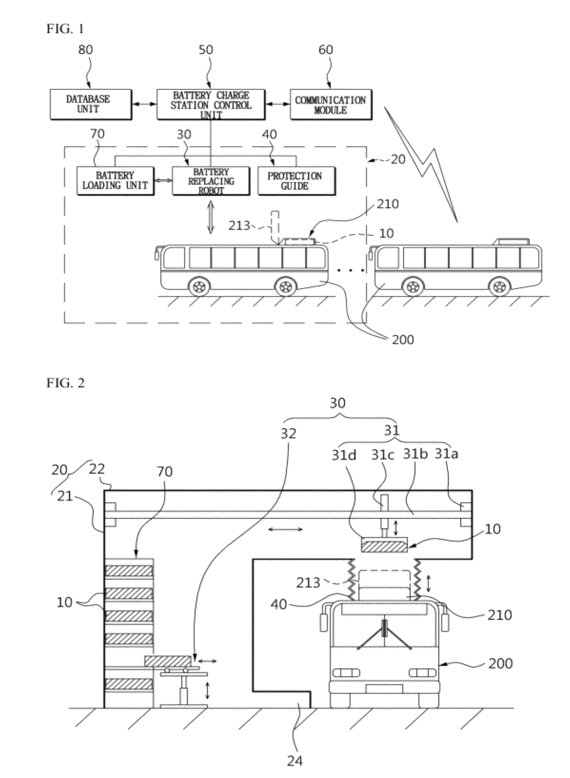 Battery exchanging method for electric vehicle