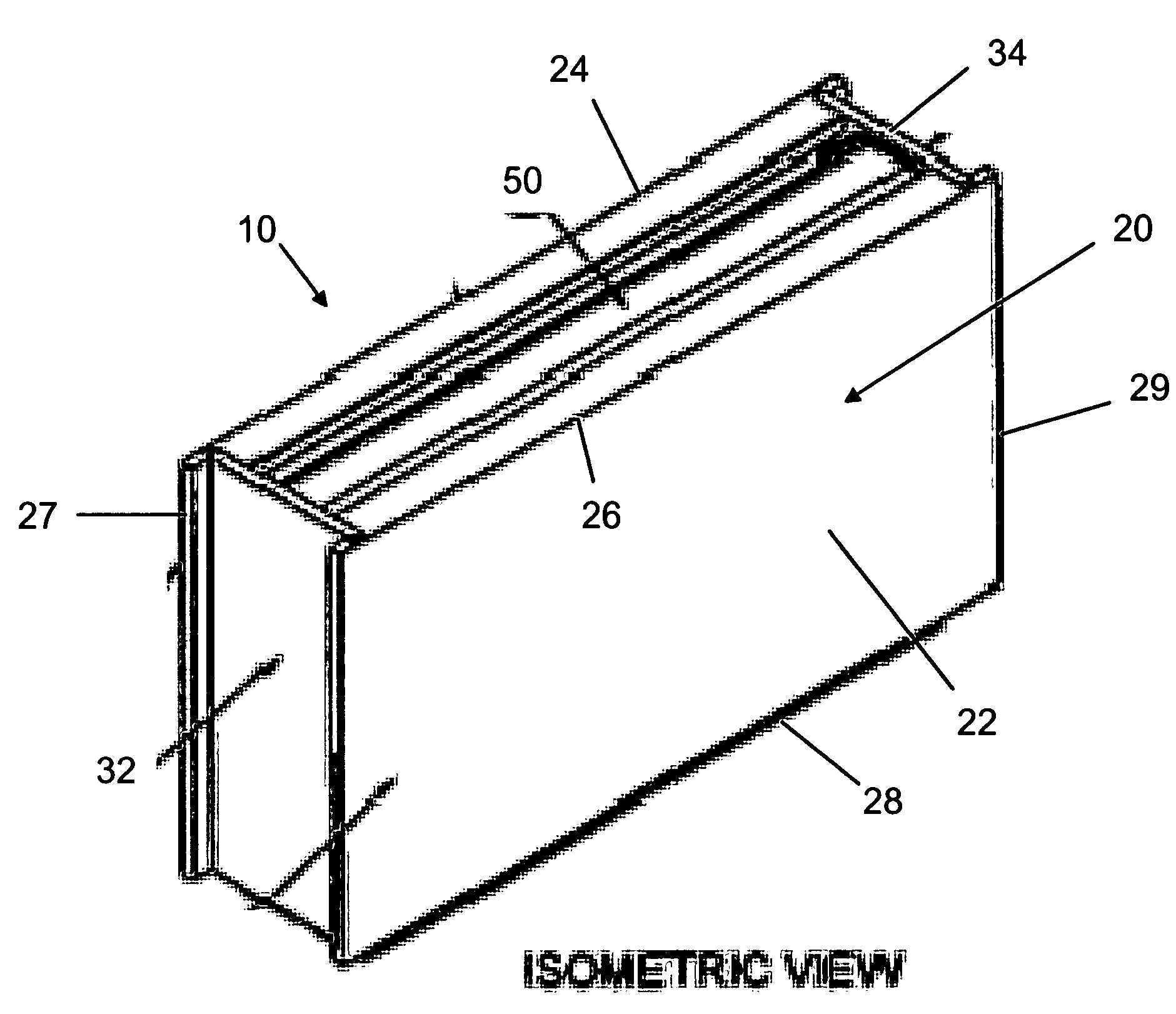 Adjustable mold and associated method for making a drainage channel