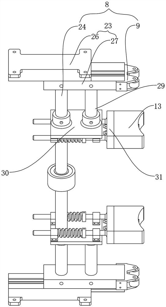 Wellhead butt joint device and butt joint method thereof