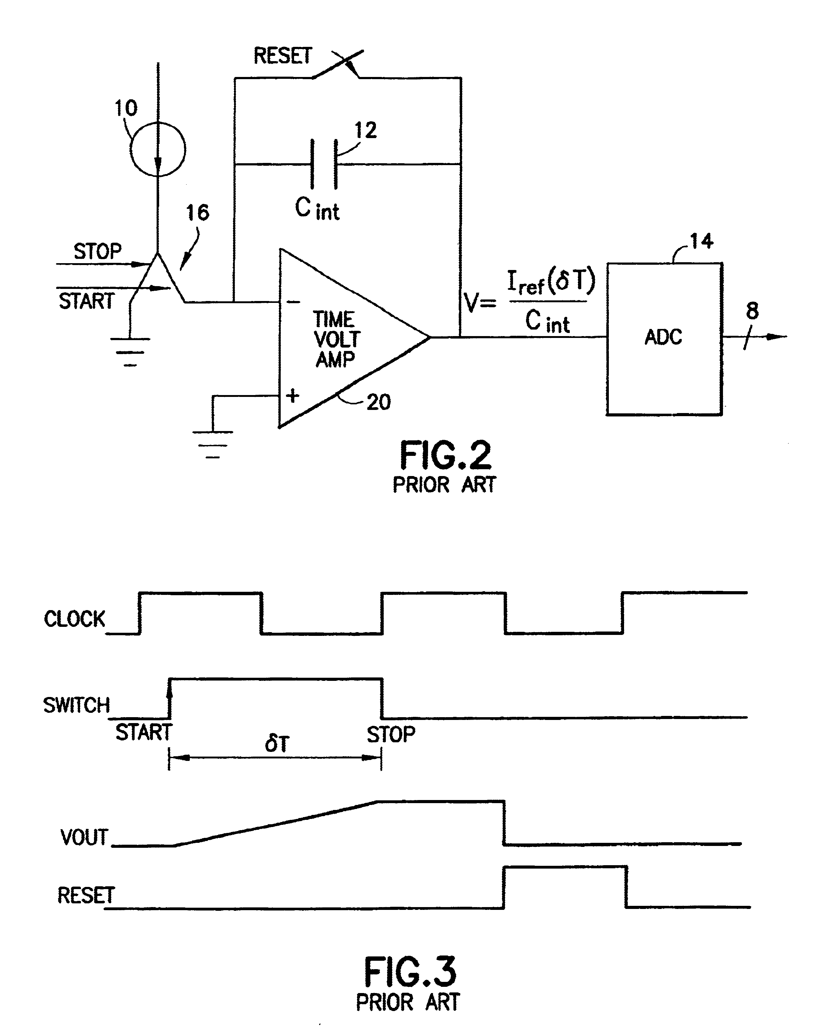 Time-to-voltage converter