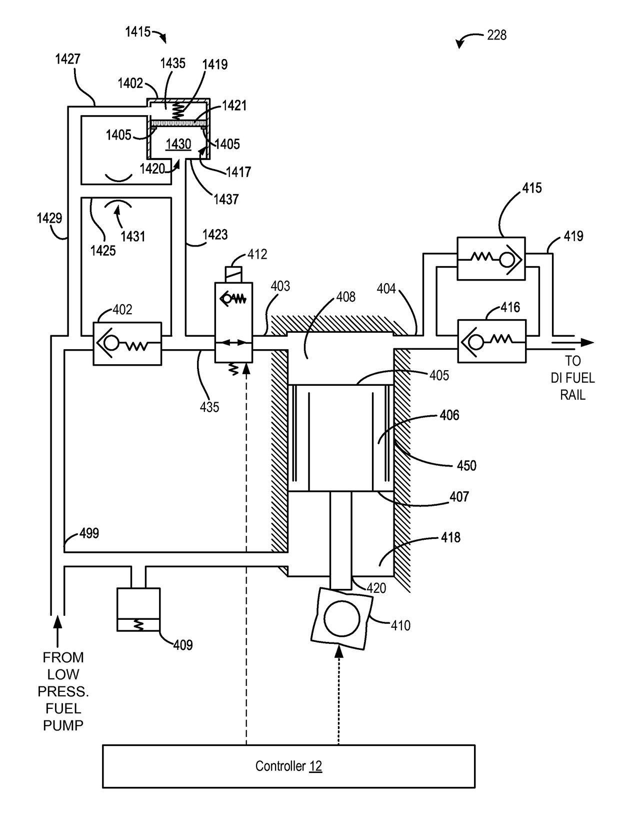 Direct injection fuel pump
