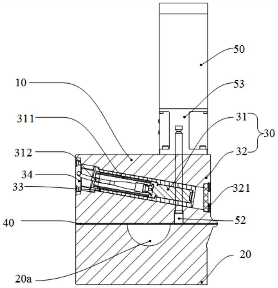 Intelligent coating die head, coating device and coating method thereof