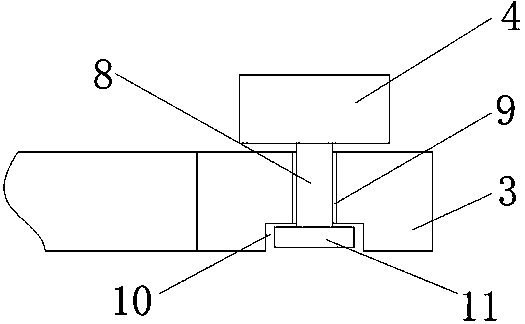 Scribing and distance measuring device