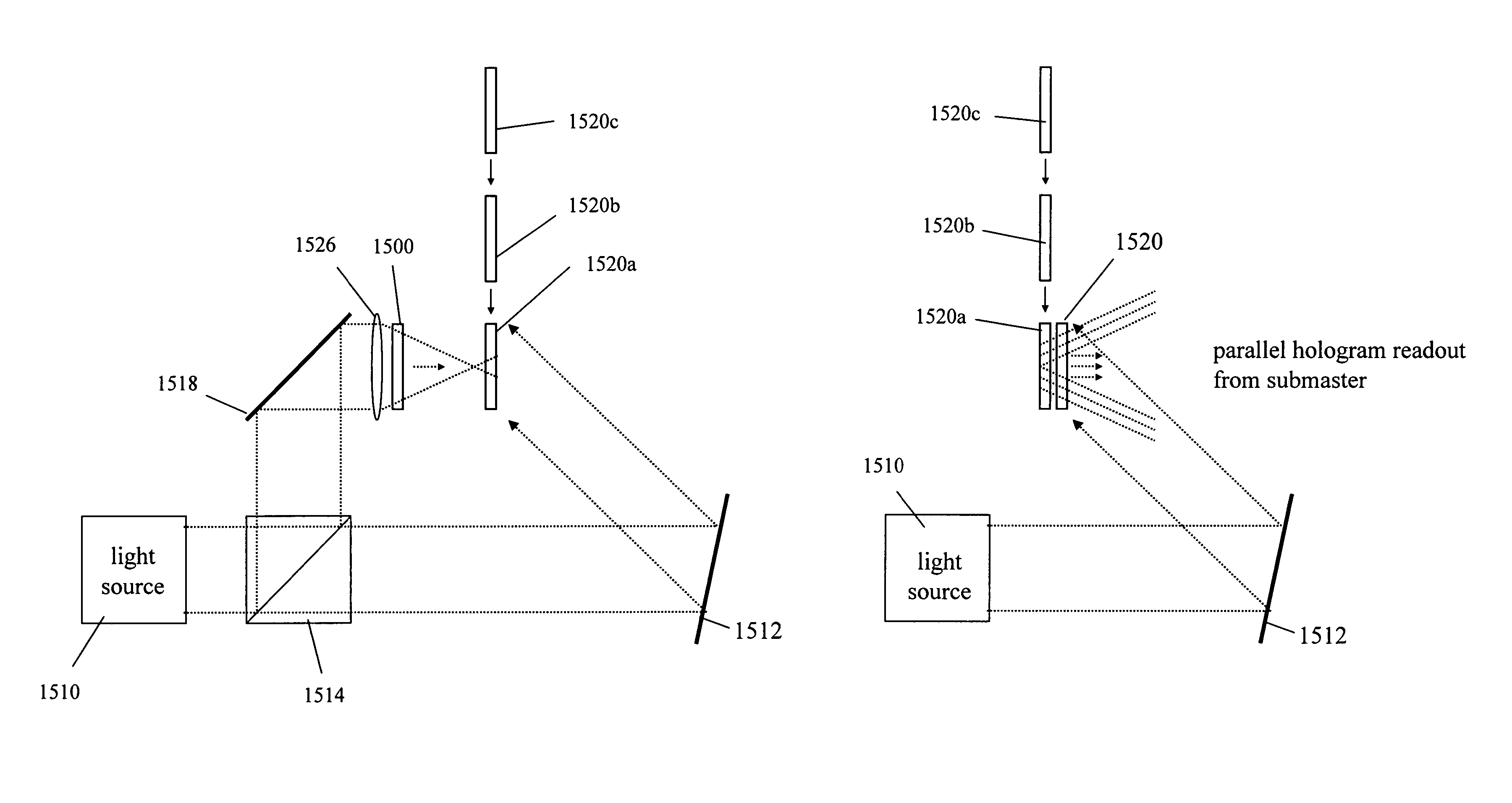Methods and systems for recording to holographic storage media