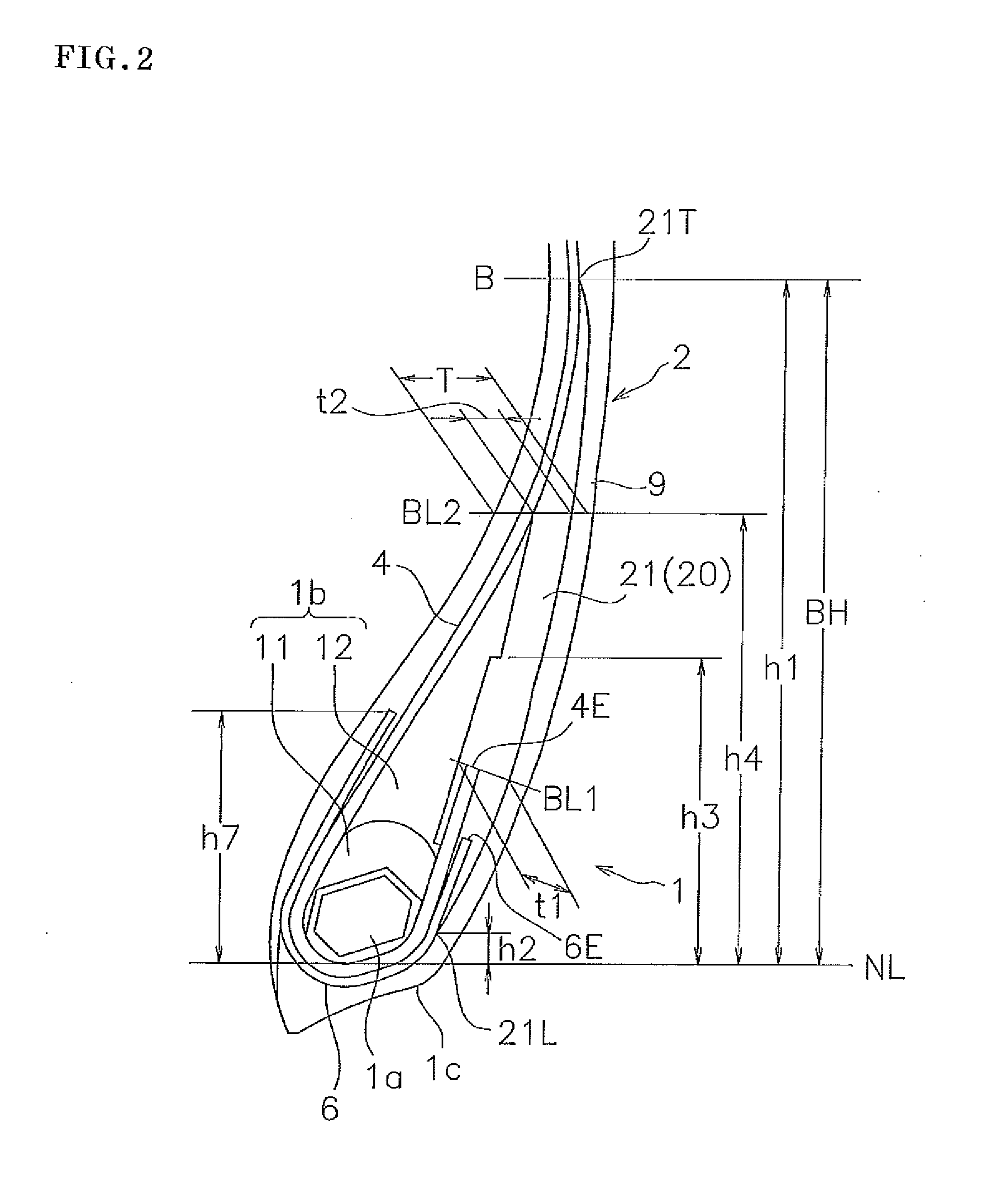 Pneumatic radial tire