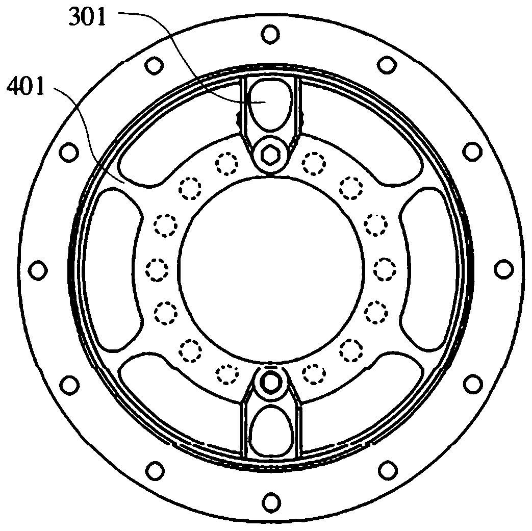 Structural part and overload protection mechanism of torque measuring device