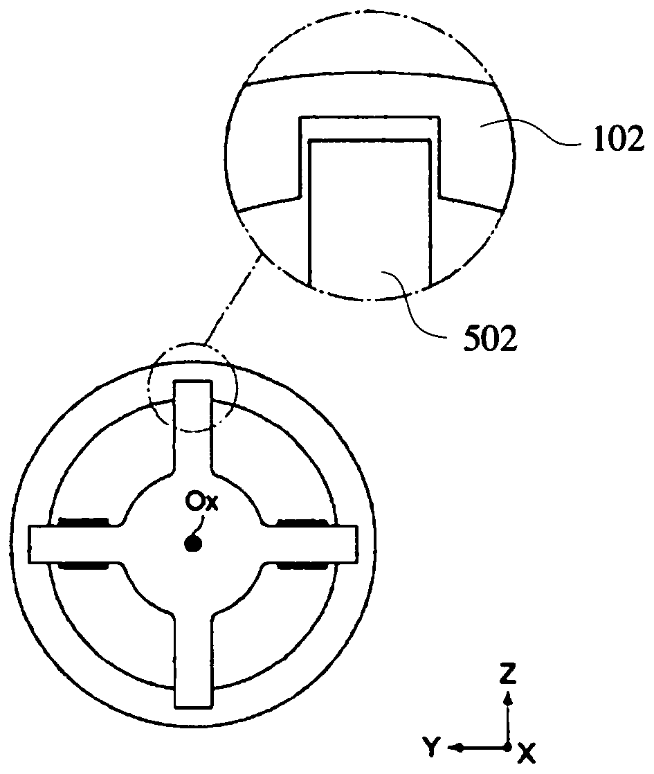 Structural part and overload protection mechanism of torque measuring device