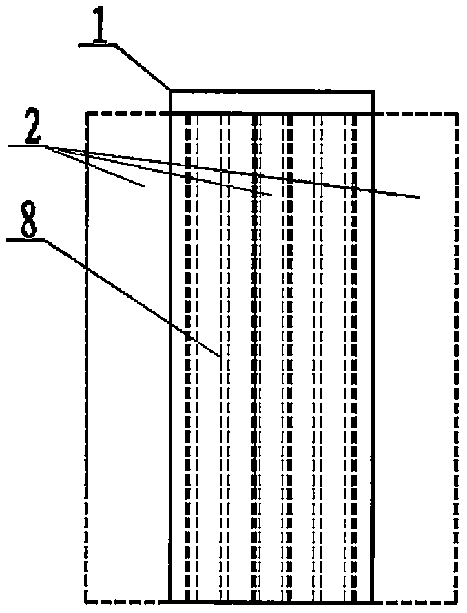 Miniature jet grouting pile group and implementation method