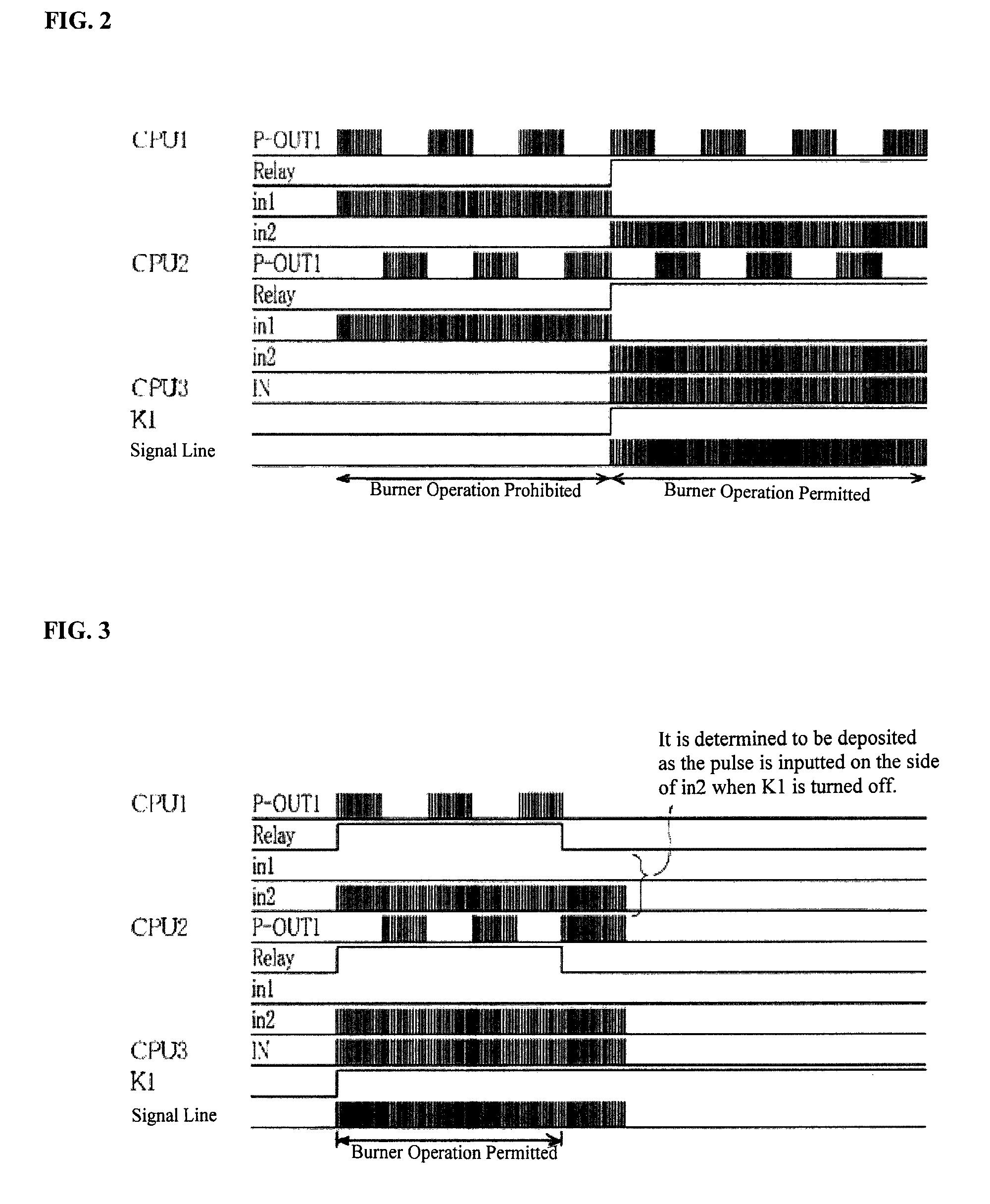 System for sending signals between modules