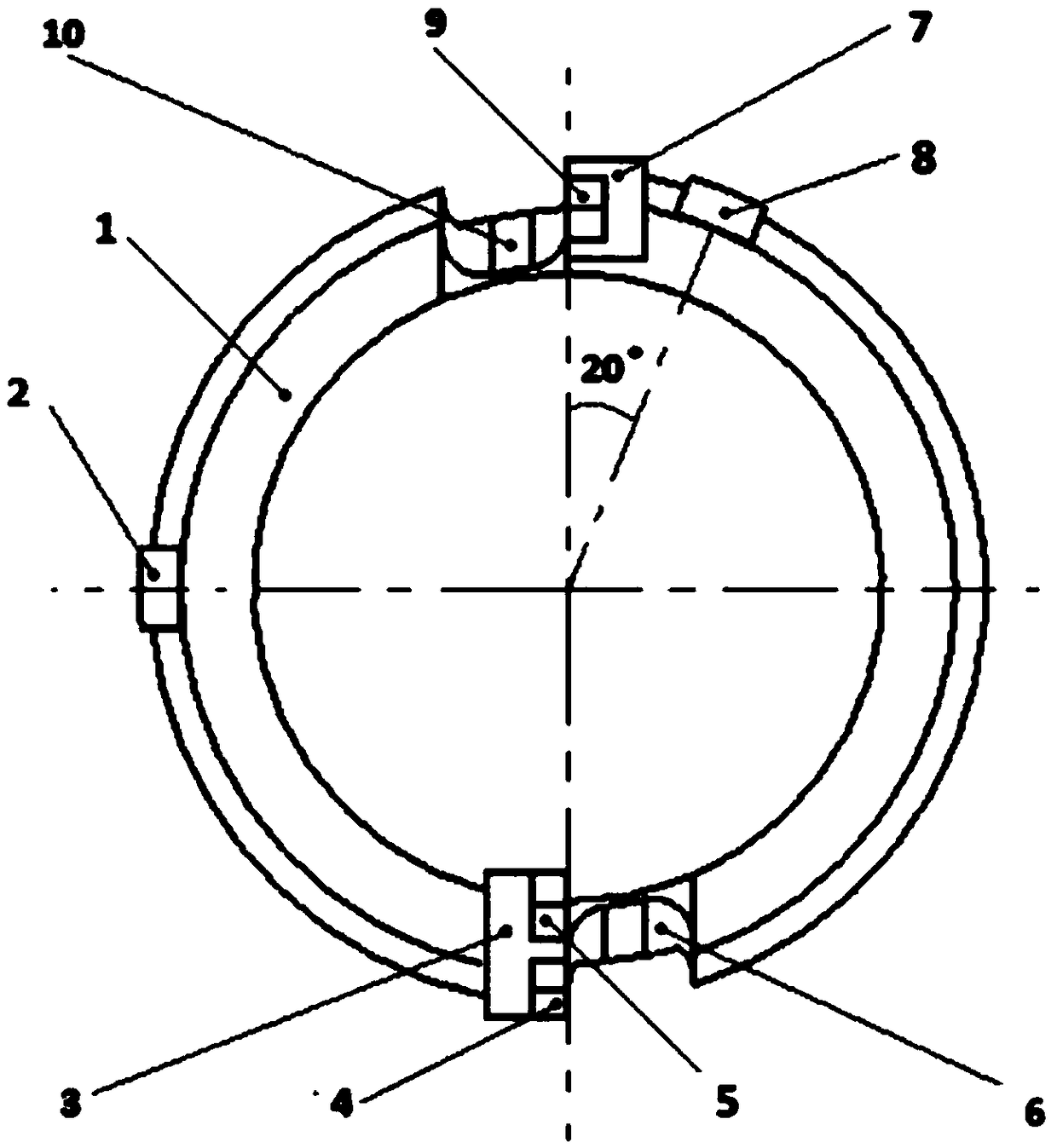 Drilling tool and processing method of annular hole of drilling tool