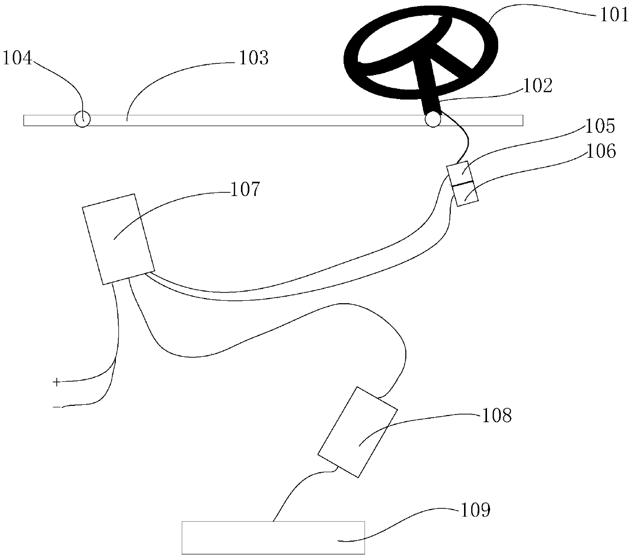 Car steering device