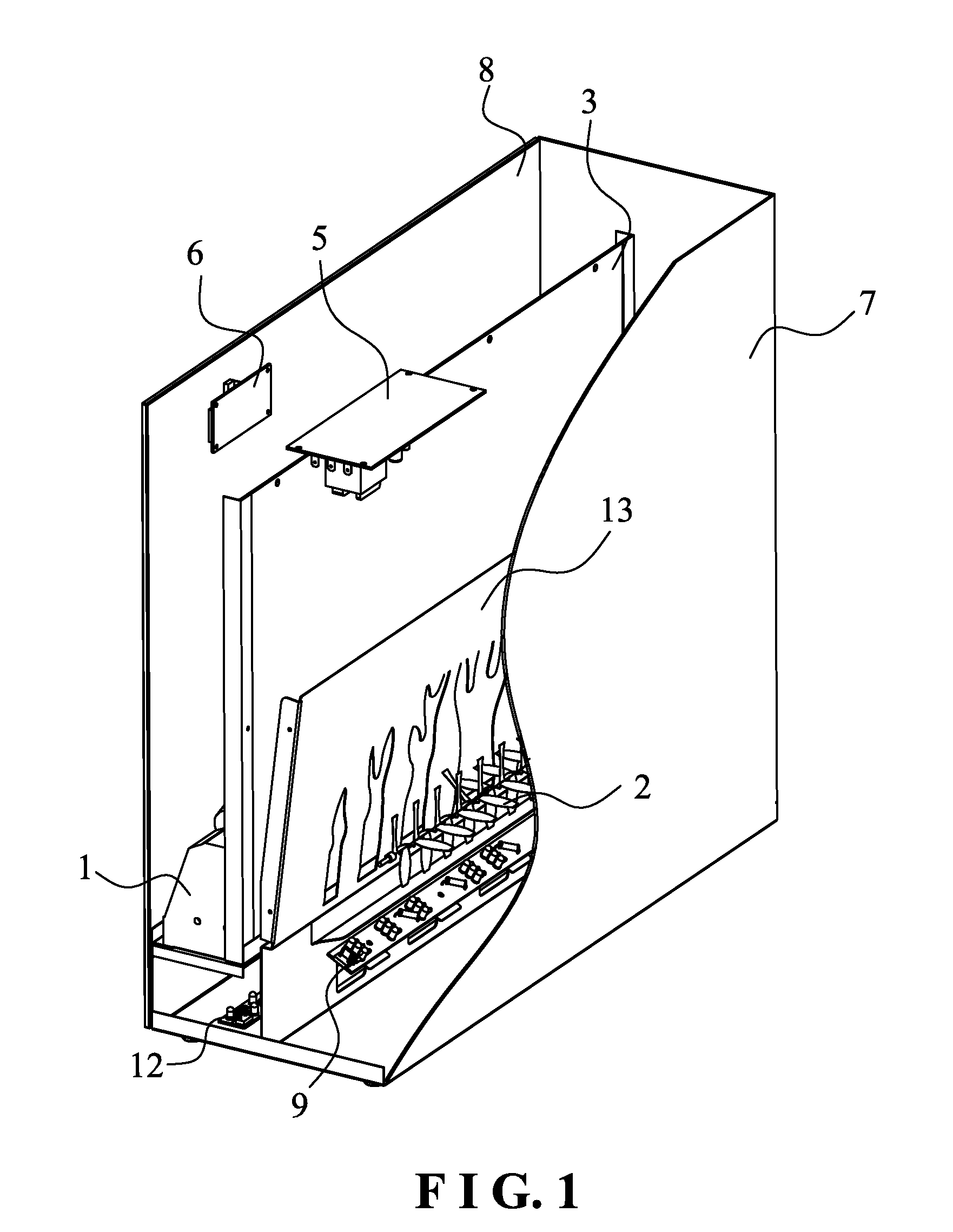 Touch Electric Fireplace