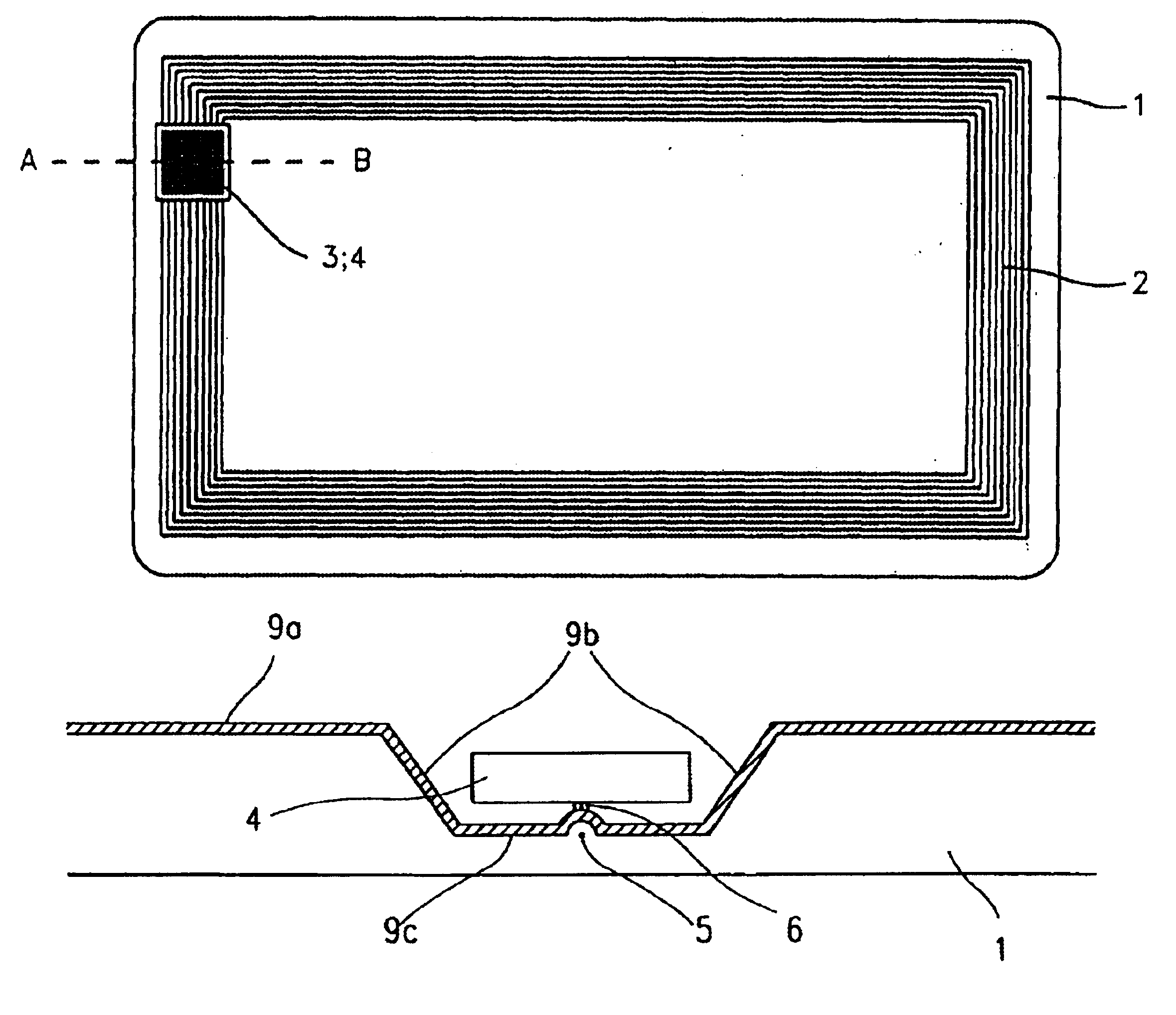 Method for producing contactless chip cards and corresponding contactless chip card