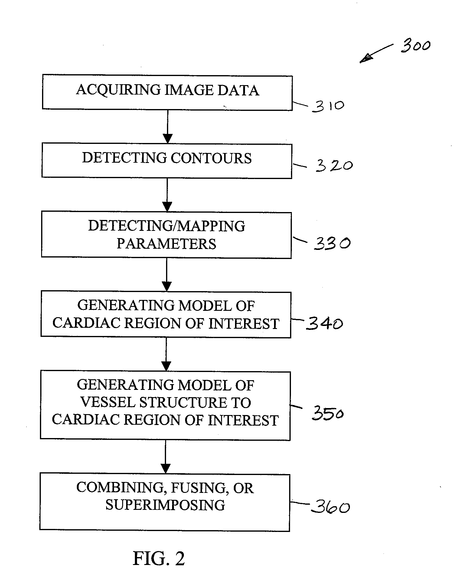 System and method to generate an illustration of a cardiac region of interest
