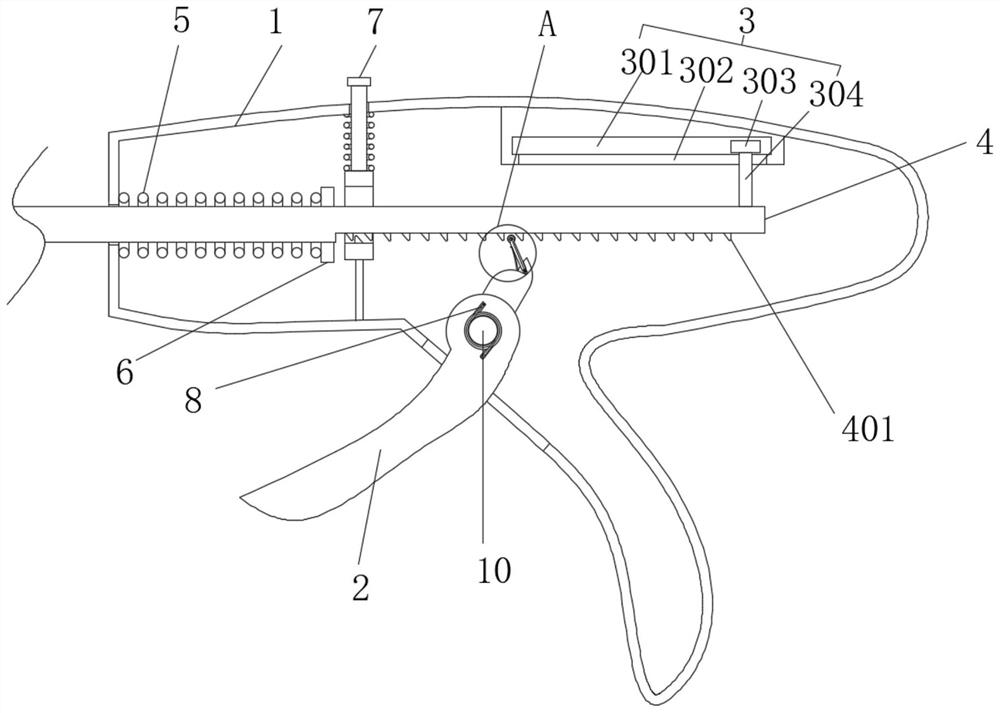 Anastomat with wear-resistant trigger mechanism