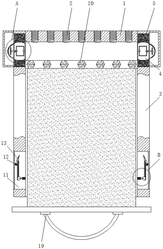 File cabinet drawer capable of preventing hands from being pinched and sliding off