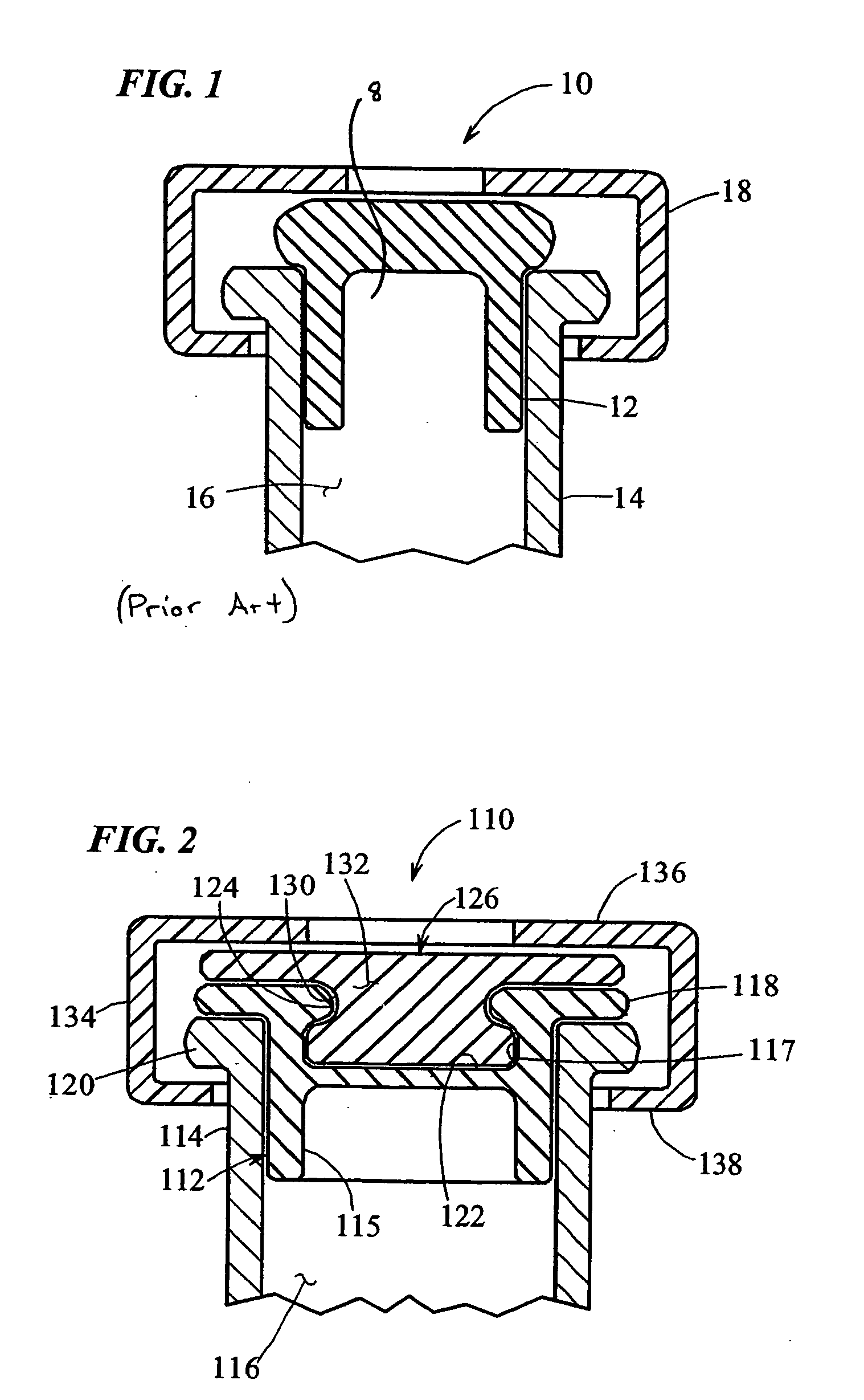 Sealed containers and methods of making and filling same