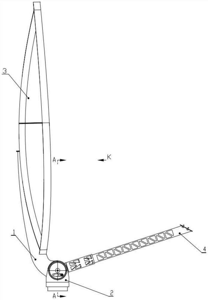 Antenna surface pitch angle adjusting and locking rotary table and portable antenna