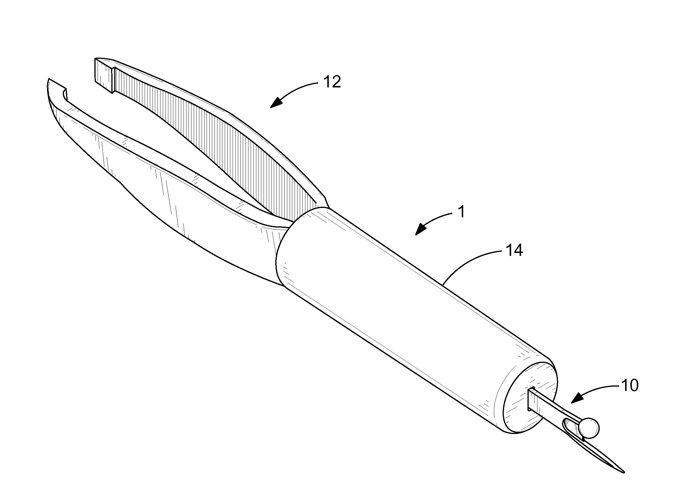 Thread removal device