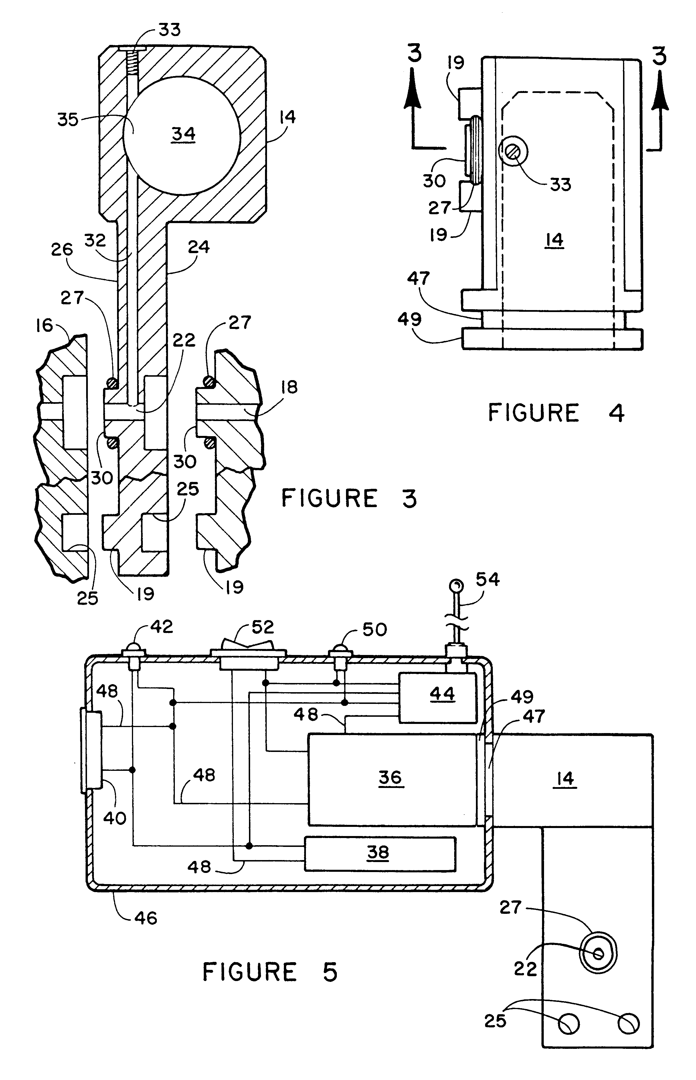 Gauge mounted pressure monitor and alarm for compression mounting with compressed gas storage tank