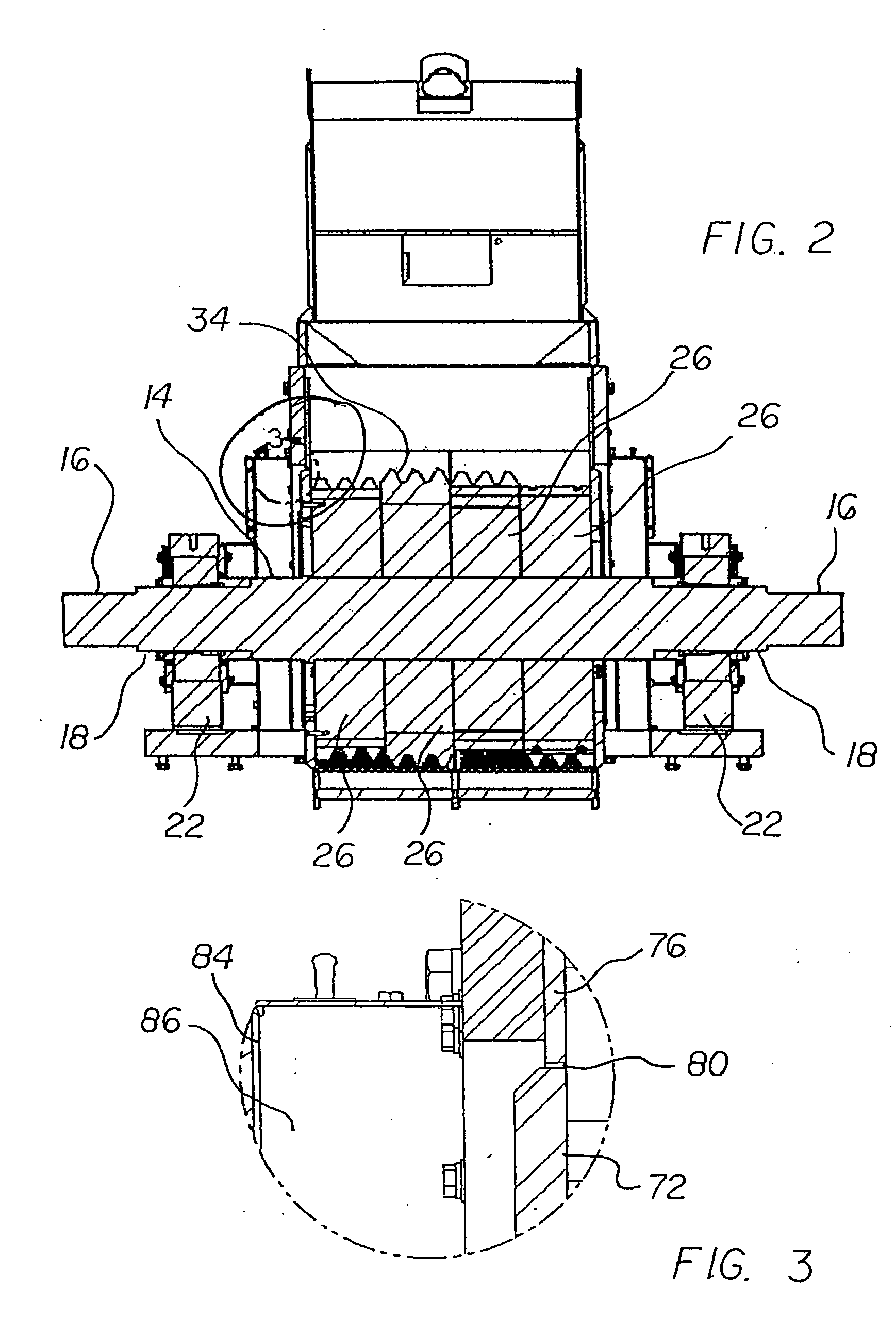 Tire size reduction/wire separation system