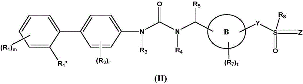 Biaryl urea derivative as well as salt, preparation method and application thereof