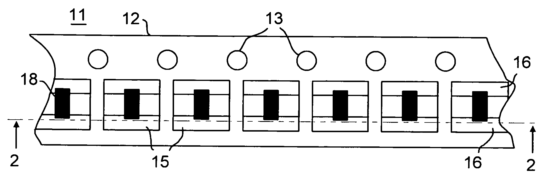 Component handling using adhesive-backed carrier tape