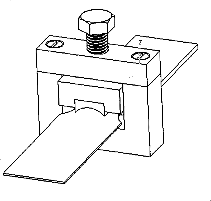 Test device and method for acquiring limit strain of laser tailor welded plate plane with different thickness
