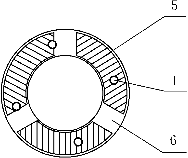 Four-probe piezoresistor tester and grading test method thereof