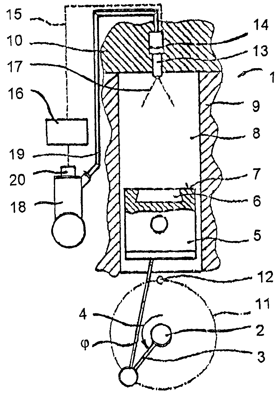 Method of operating an internal combustion engine in an engine warm-up phase