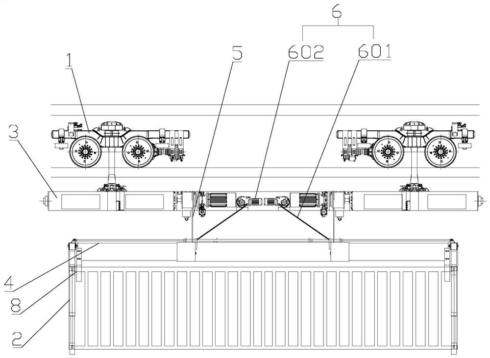 Frame and air transportation vehicle