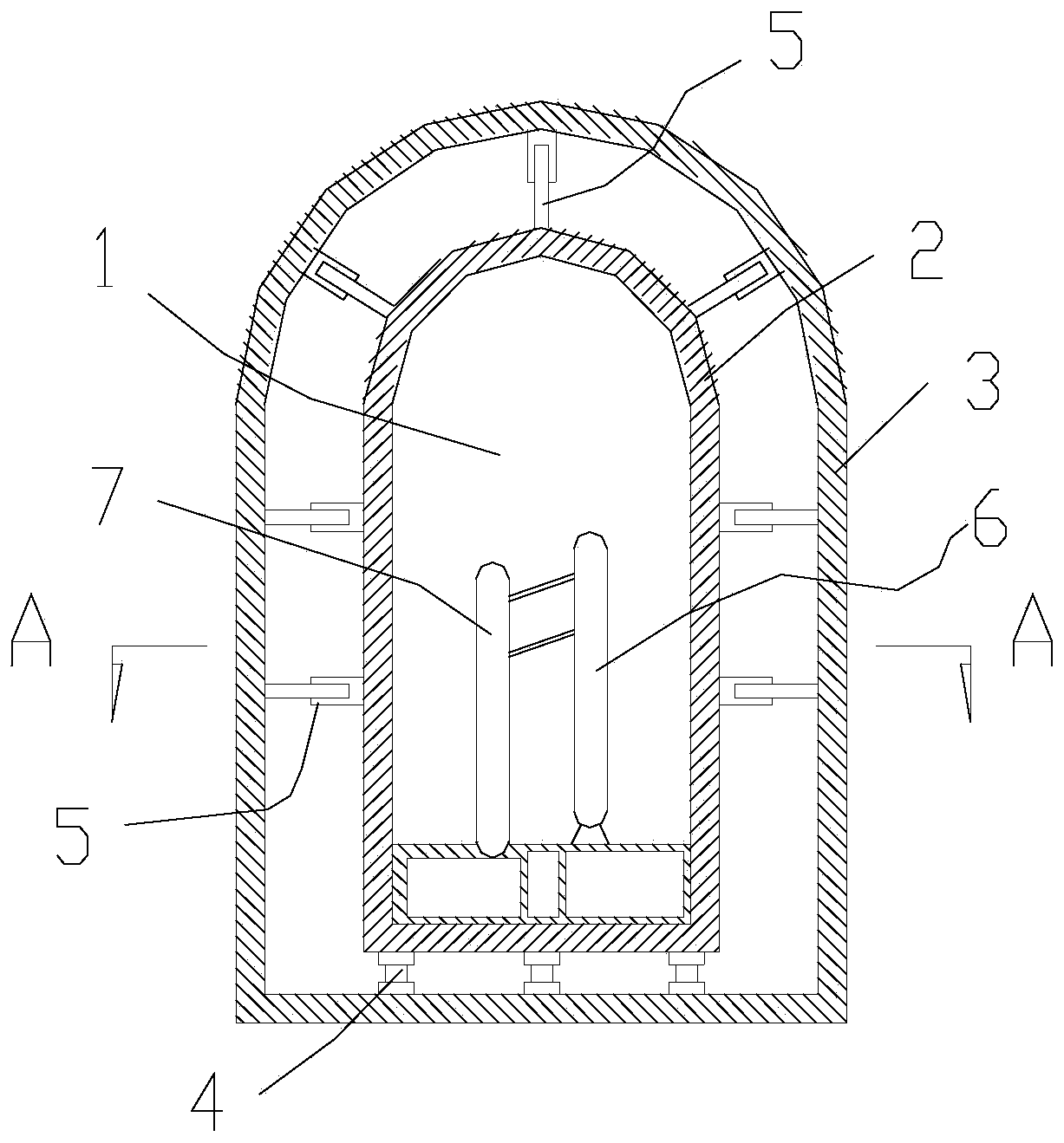 A Space Damping Nuclear Power Plant Structural System